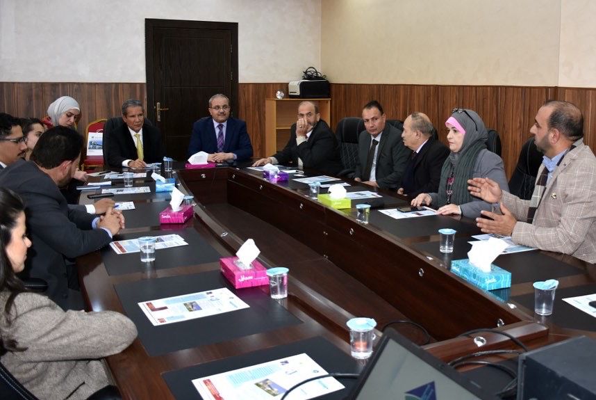 السفير المكسيكي يزور جامعة جدارا  صور