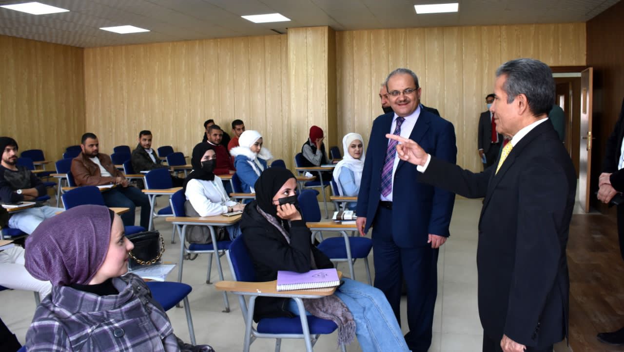 السفير المكسيكي لدى الأردن يزور جامعة جدارا 