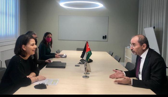 الصفدي و وزيرة الخارجية الالمانيه يؤكدان على عمق الشراكه الاردنيه  الالمانية