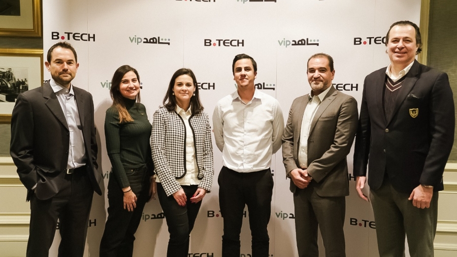 بي. تك تتعاقد مع منصة شاهدVIP  لتقديم المحتوى المتميز لعملائها