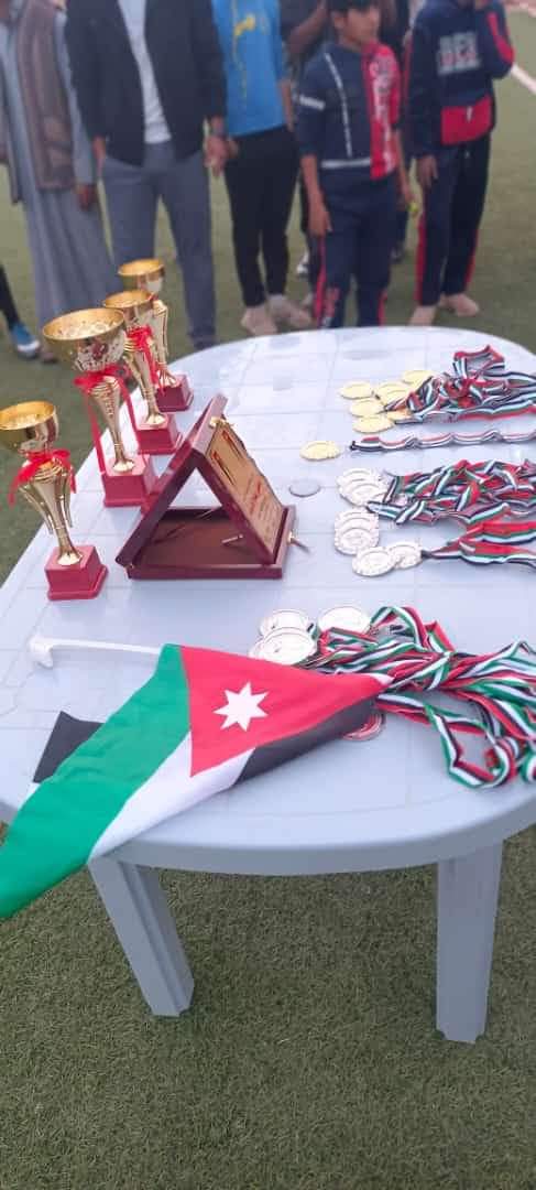 اختتام البطولة الكروية لشباب لواء الرويشد بمحافظة المفرق 