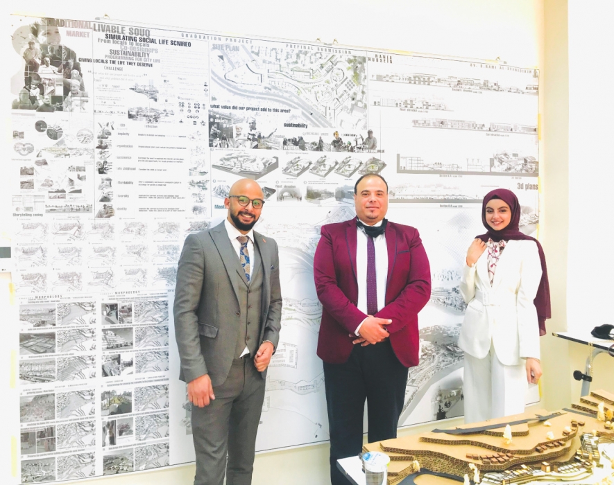 مشروع تخرج لطالبين من كلية الهندسة بجامعة آل البيت ضمن قائمة أفضل 100 مشروع هندسي  على مستوى العالم