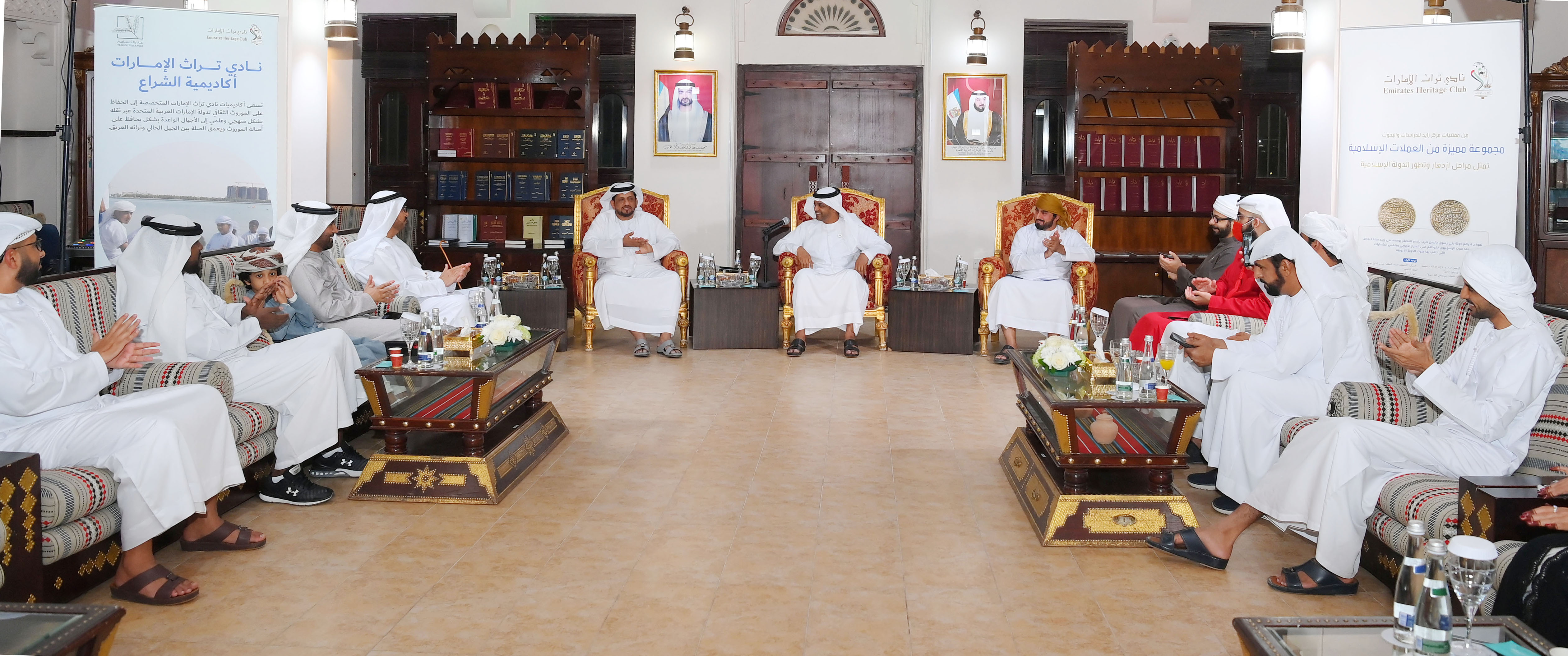 زايد للتراث ينظم أمسية شعرية بمناسبة العيد الخمسين للدولة