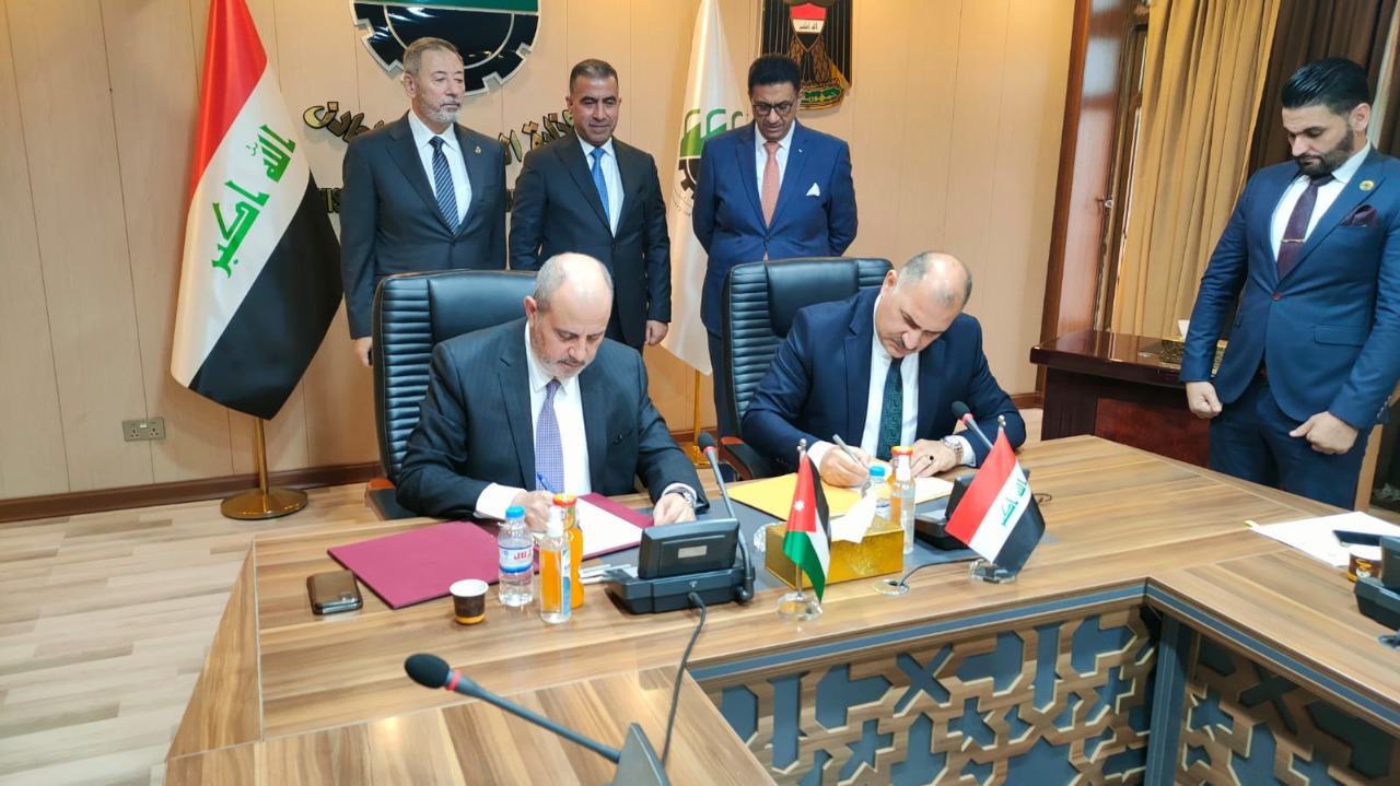بحث أردني عراقي لتسريع إجراءات إقامة مشروع المدينة الاقتصادية