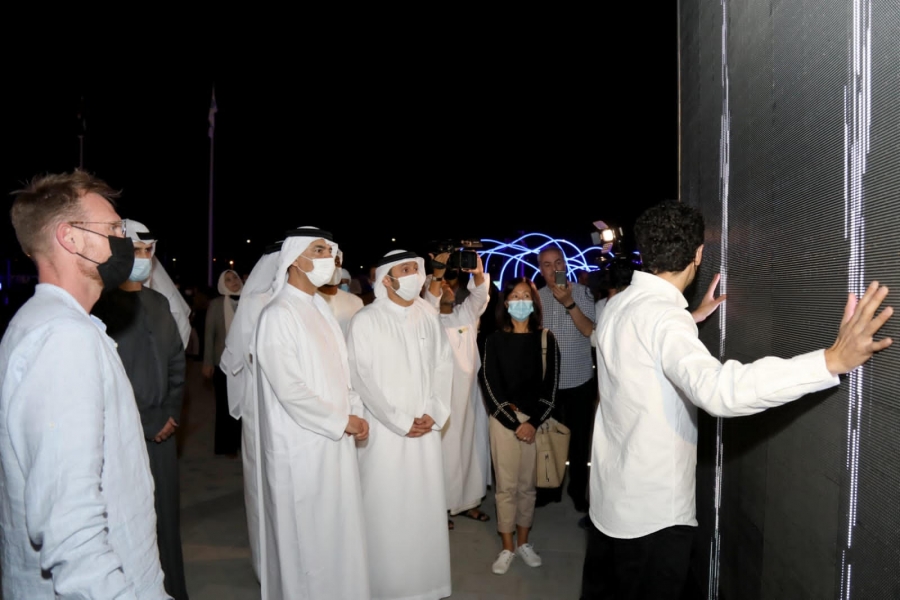 4أعمال فنیة تزیّن بیت الحكمة ومجمع الشارقة للبحوث والتكنولوجیا والابتكار