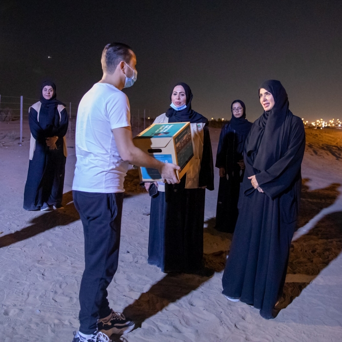 ھیئة البیئة والمحمیات الطبیعیة بالشارقة تُطلق مبادرة الحملة  التوعویة لمرتادي المناطق البریة