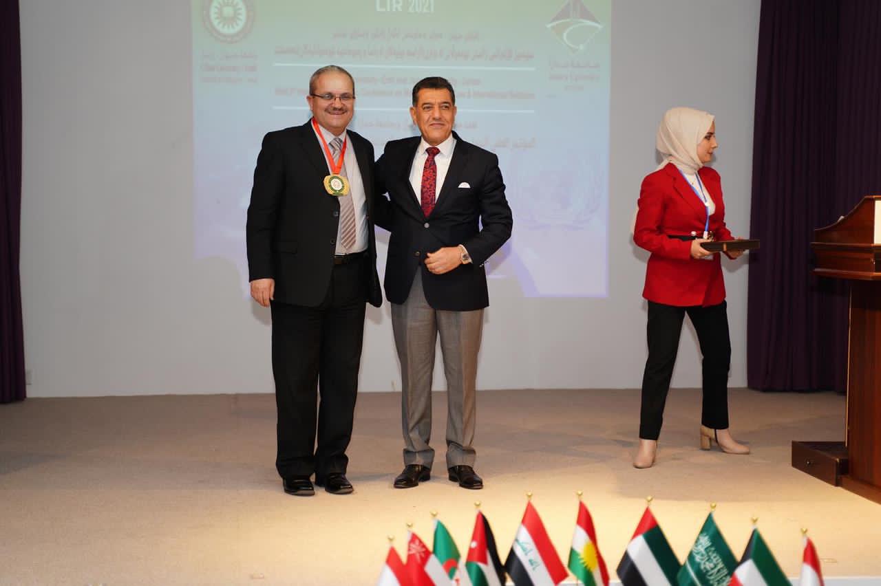 توأمة بين جامعتي جدارا وجيهان كردستان على هامش المؤتمر الدولي للقانون والعلاقات الدولية