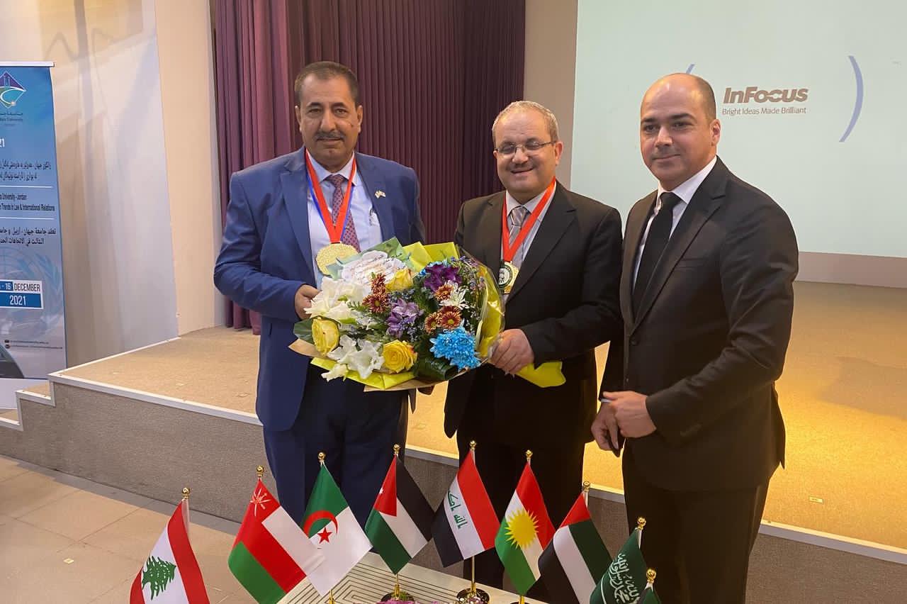 توأمة بين جامعتي جدارا وجيهان كردستان على هامش المؤتمر الدولي للقانون والعلاقات الدولية