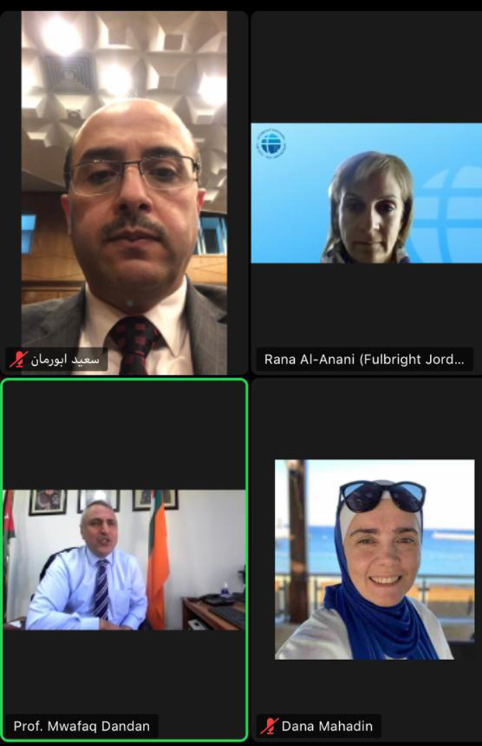 البلقاء التطبيقية واللجنة الأردنية الأمريكية للتبادل الثقافي تنظمان محاضره حول برنامج منح مؤسسة فولبرايت