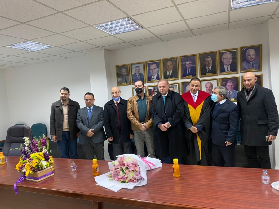 قسم الإنتاج الحيواني في كلية الزراعة في الأردنية يُناقش أول رسالة دكتوراه تتعلق بقطاع الدواجن في الأردن