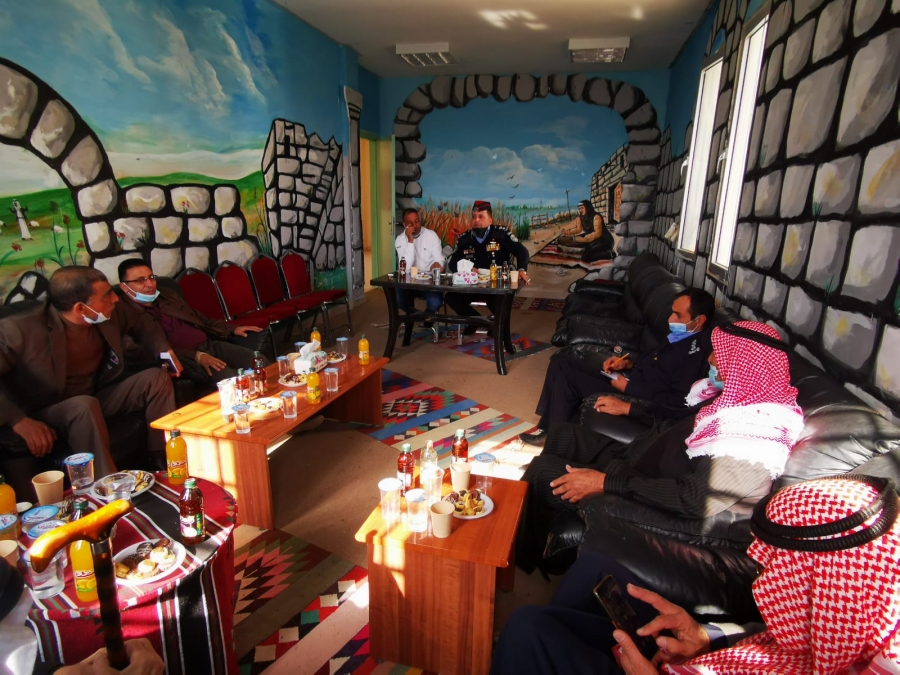 الكرك : المجلس المحلي بلواء فقوع يعقد اجتماعه في مركز شابات فقوع