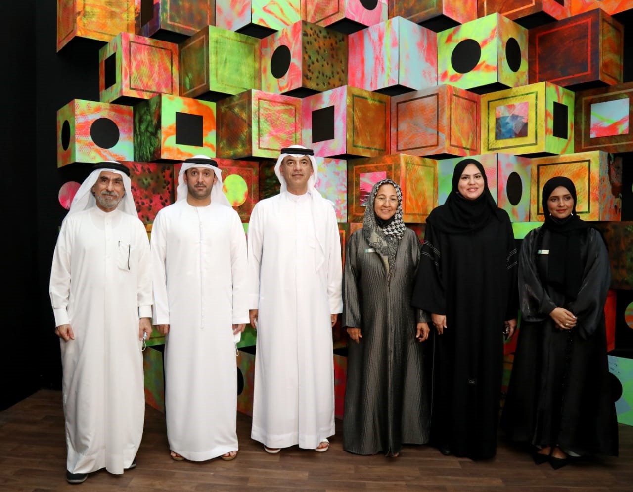 افتتاح معرض فني مشترك في بيت الخزف بساحة الخط