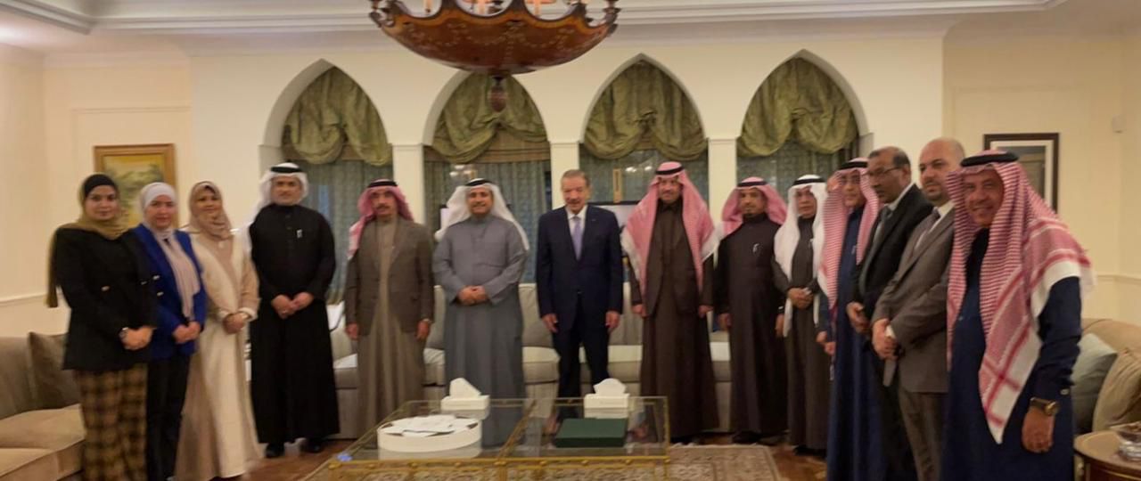 السفير السعودي لدى الأردن يقيم مأدبة غداء تكريما لوفد مجلس الشورى 