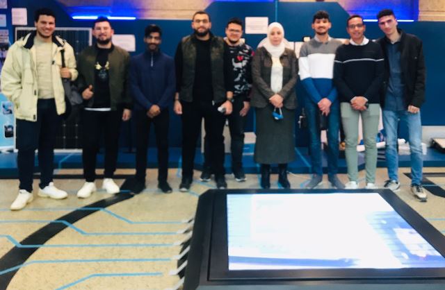 هندسة جامعة بدر تنظم زيارة علمية ميدانية إلى معهد بحوث الإلكترونيات