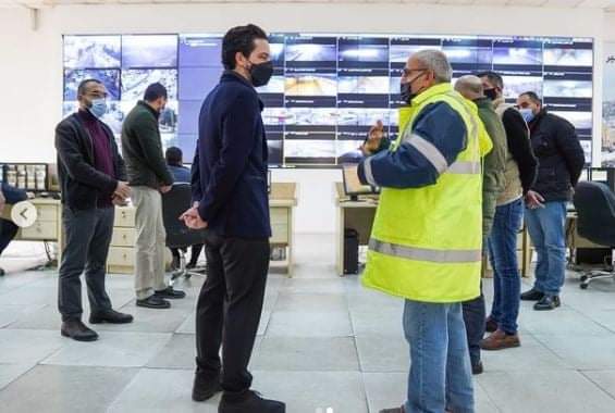 ولي العهد يتفقد مركز طوارئ أمانة عمّان