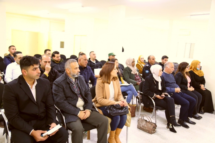 سلطة جودة البيئة تختتم برنامج تدريبي لضباط الأمن  حول الأمن البيئي في معسكر النويعمة في أريحا