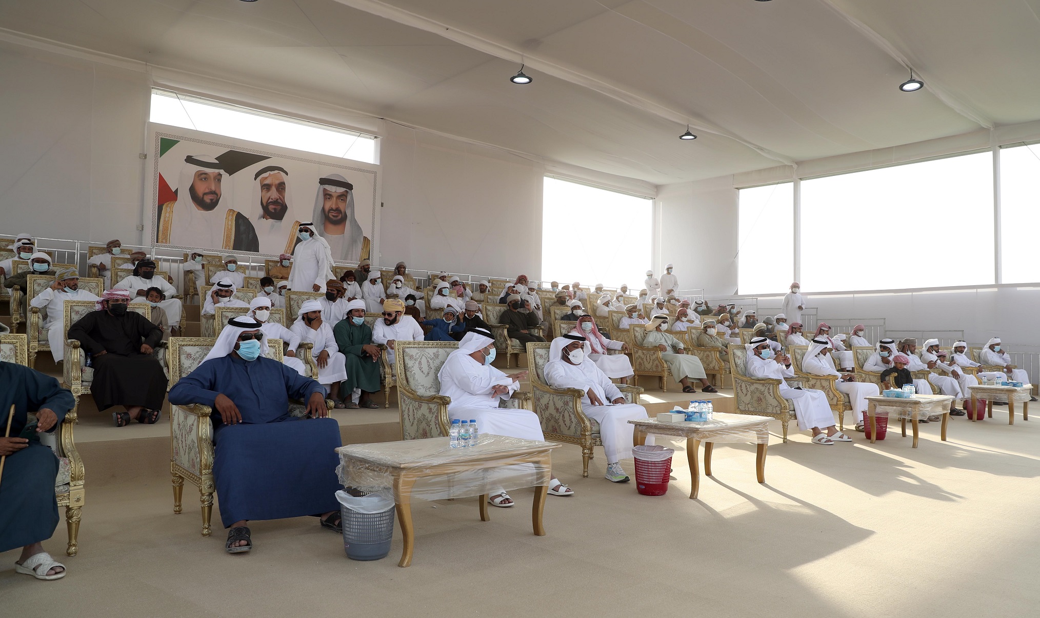 مهرجان محمد بن زايد لسباق الهجن ومزاينة الإبل يعلن نتائج مزاينة المفاريد