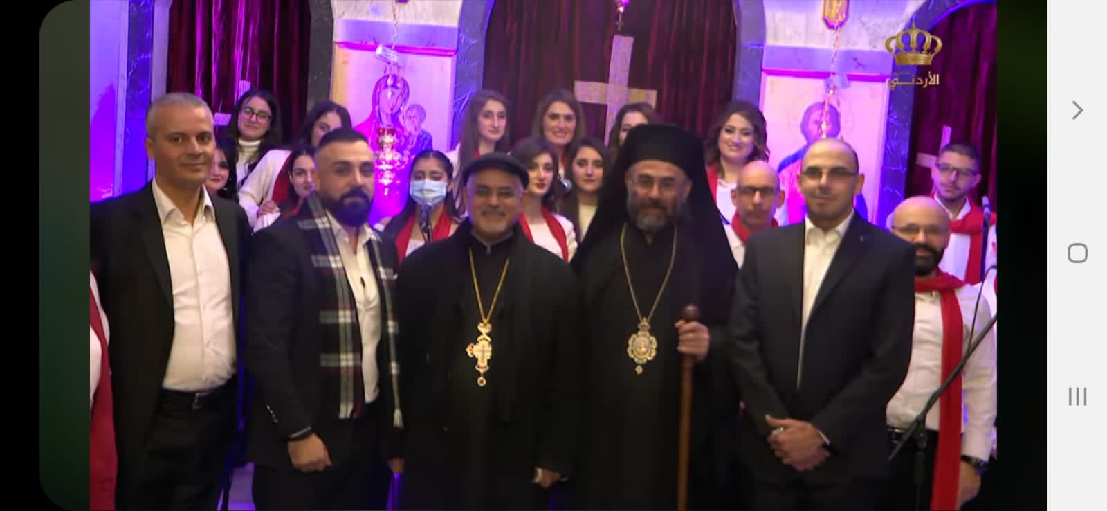 الاذاعة والتلفزيون الاردني  احتفالية   مميزة في  عيد الميلاد  صور