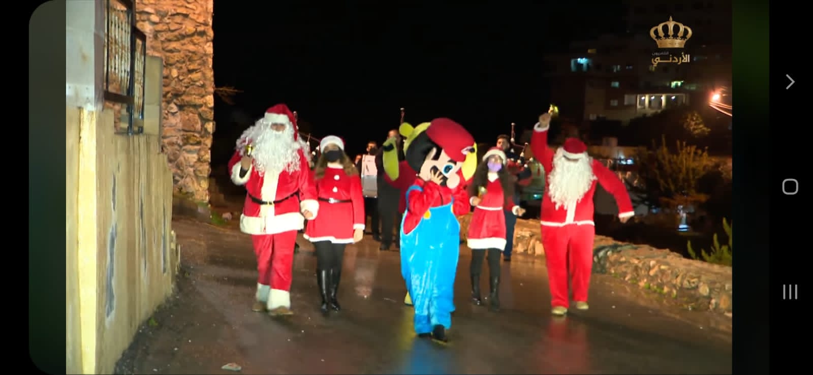 الاذاعة والتلفزيون الاردني  احتفالية   مميزة في  عيد الميلاد  صور