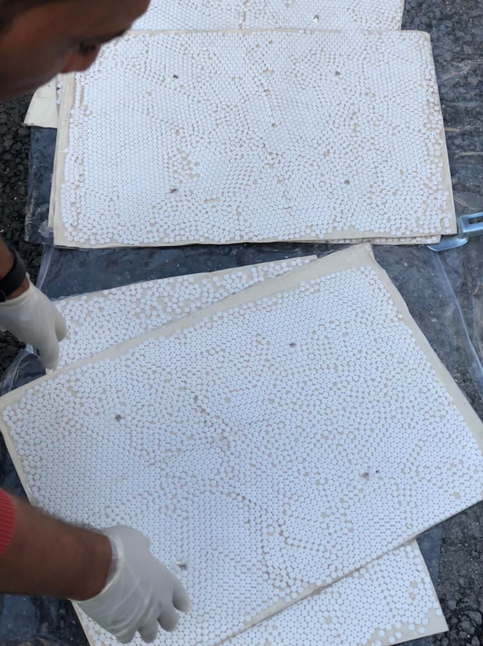 مكافحة المخدرات : ضبط ربع مليون حبة مخدرة أُخفيت داخل مركبة تمهيداً لتهريبها لإحدى دول الجوار