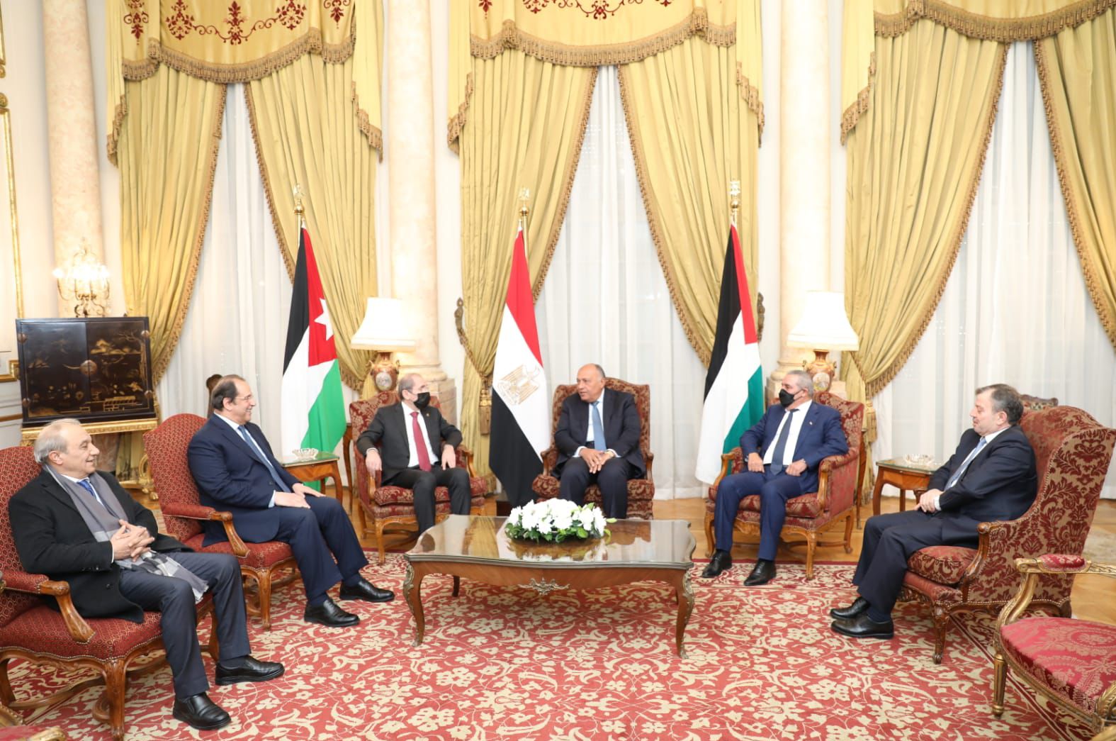 البيان الختامي للاجتماع الأردنيٍ المصريٍ الفلسطيني