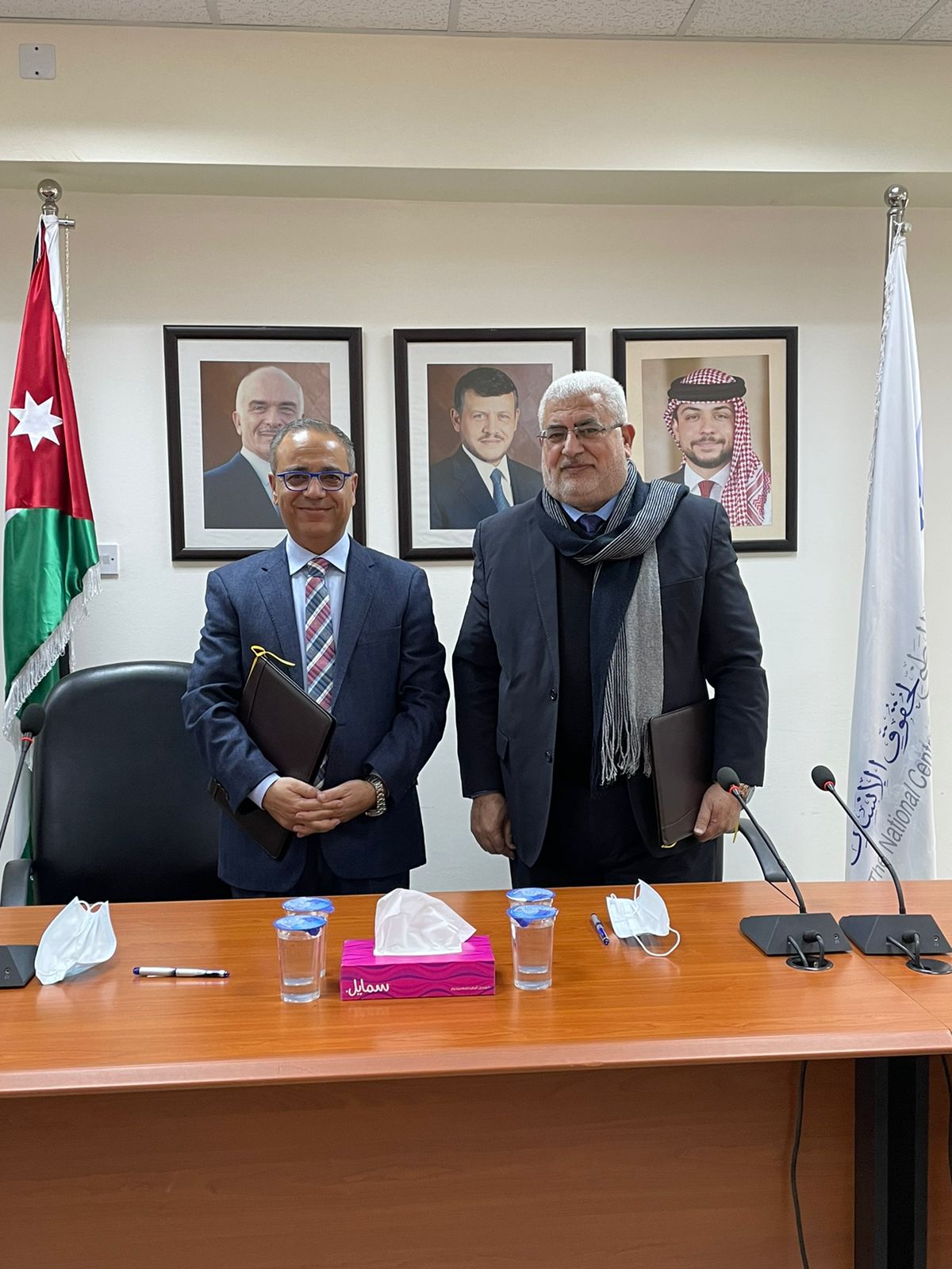  الوطني لحقوق الإنسان ومركز الدراسات الاستراتيجية يوقعان مذكرة تفاهم