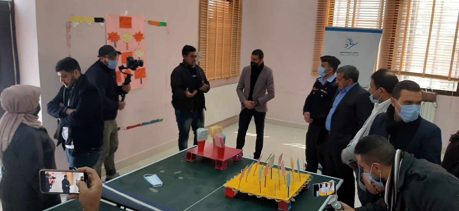 أنشطة شبابية في مديرية شباب محافظة المفرق 