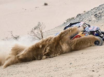 كانشيوس يحلّق بصدارة المرحلة 1ب فئة الدارجات رباعية العجلات في رالي داكار السعودية 2022 