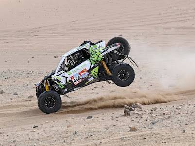 كانشيوس يحلّق بصدارة المرحلة 1ب فئة الدارجات رباعية العجلات في رالي داكار السعودية 2022 