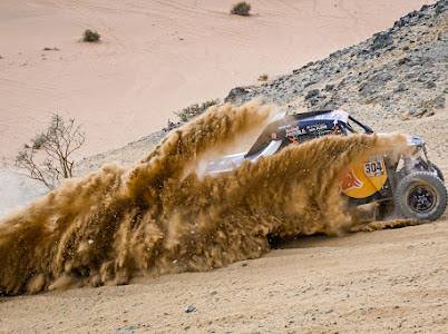 كانشيوس يحلّق بصدارة المرحلة 1ب فئة الدارجات رباعية العجلات في رالي داكار السعودية 2022 