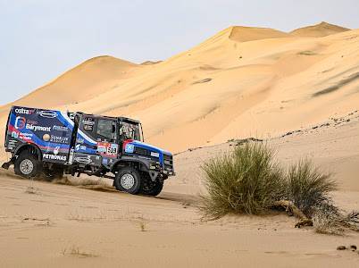 كانشيوس يحلّق بصدارة المرحلة 1ب فئة الدارجات رباعية العجلات في رالي داكار السعودية 2022 