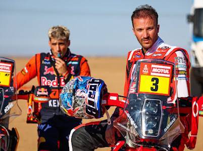 كانشيوس يحلّق بصدارة المرحلة 1ب فئة الدارجات رباعية العجلات في رالي داكار السعودية 2022 