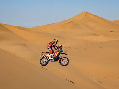 كانشيوس يحلّق بصدارة المرحلة 1ب فئة الدارجات رباعية العجلات في رالي داكار السعودية 2022 