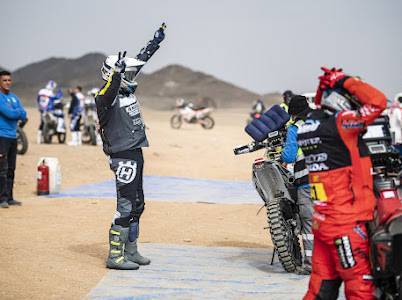 كانشيوس يحلّق بصدارة المرحلة 1ب فئة الدارجات رباعية العجلات في رالي داكار السعودية 2022 