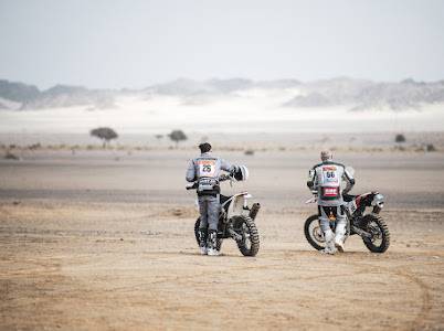 كانشيوس يحلّق بصدارة المرحلة 1ب فئة الدارجات رباعية العجلات في رالي داكار السعودية 2022 