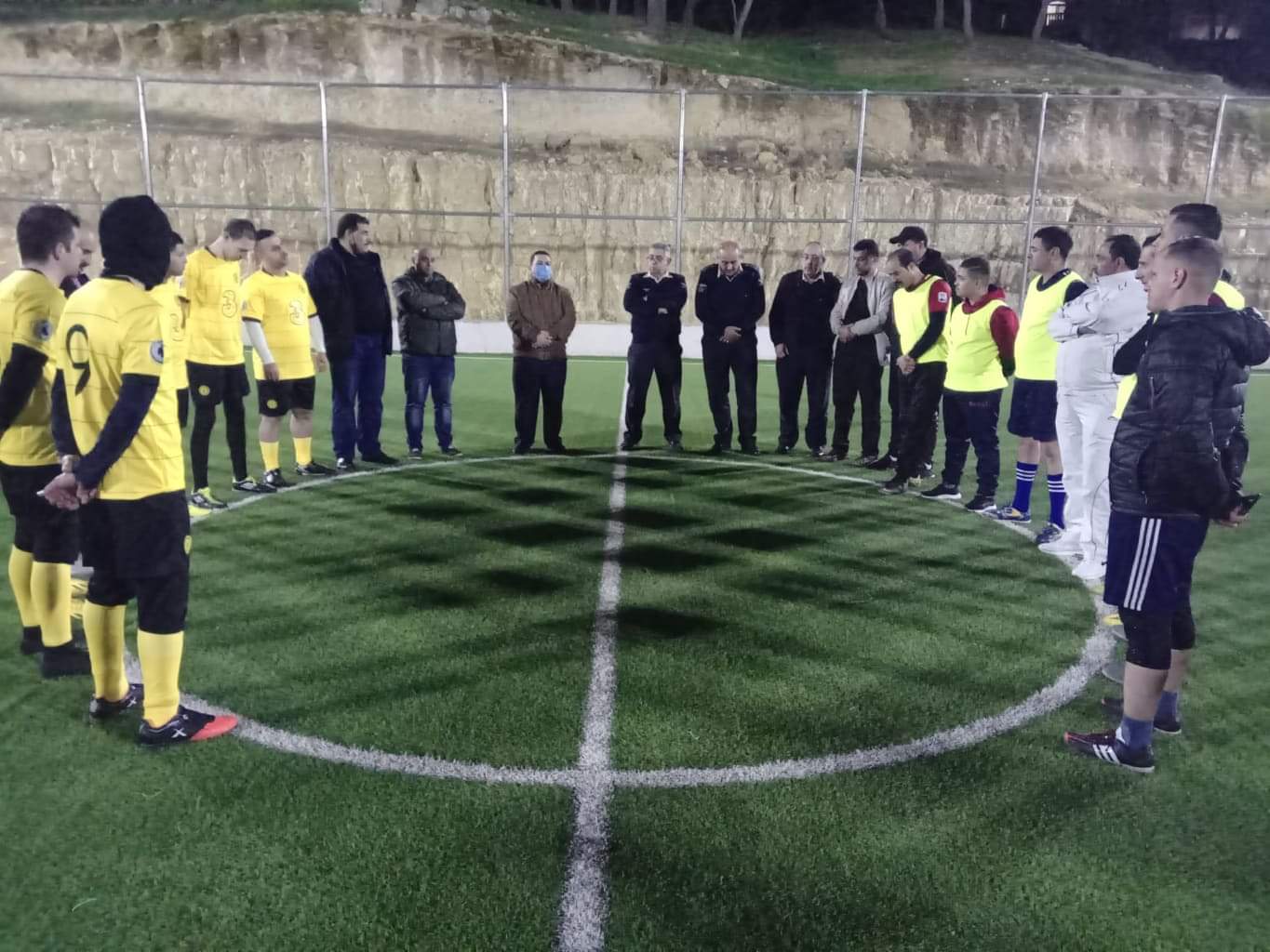 افتتاح بطولة الجمارك الكروية لكرة القدم