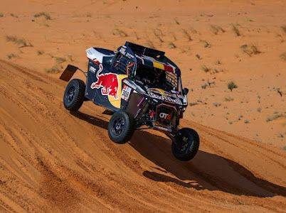 سيث كونتيرو يتصدر ترتيب المرحلة الثالثة لفئة المركبات الصحراوية الخفيفة تي3  في رالي داكار السعودية 2022