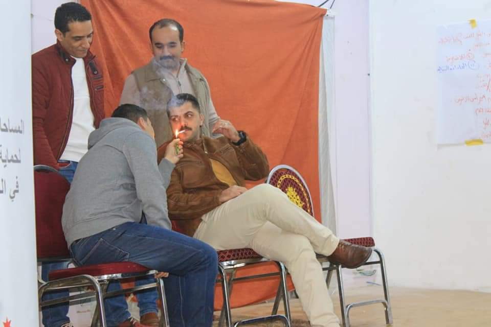 مديرية شباب المفرق : المسرح الشرطي يقدم عرضاً مسرحياً توعوياً في مراكز شابات منشية بني حسن 