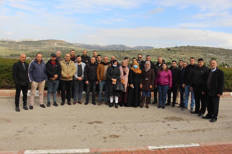 سلطة جودة البيئة تختتم برنامج تدريبي لضباط الأمن حول الأمن البيئي في نابلس