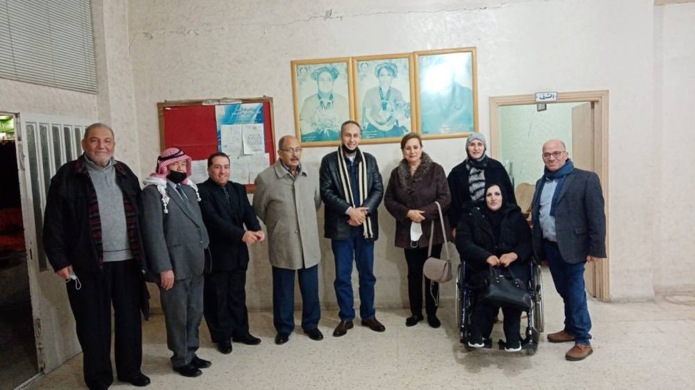 الروسان يحتفظ بالرئاسة وحمدان مستشارا و ناطقا إعلاميا  للنادي الوطني للمعاقين حركياً