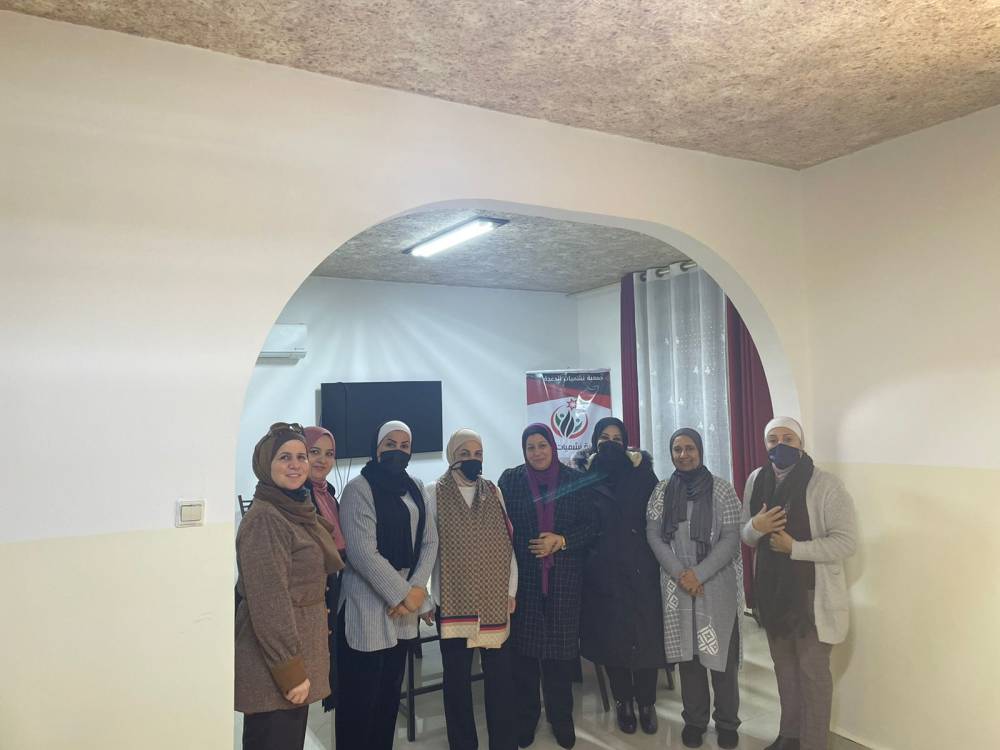 رئيسة الاتحاد النسائي الأردني العام تقوم بزيارة ميدانية لجمعية النشميات بطبربور 