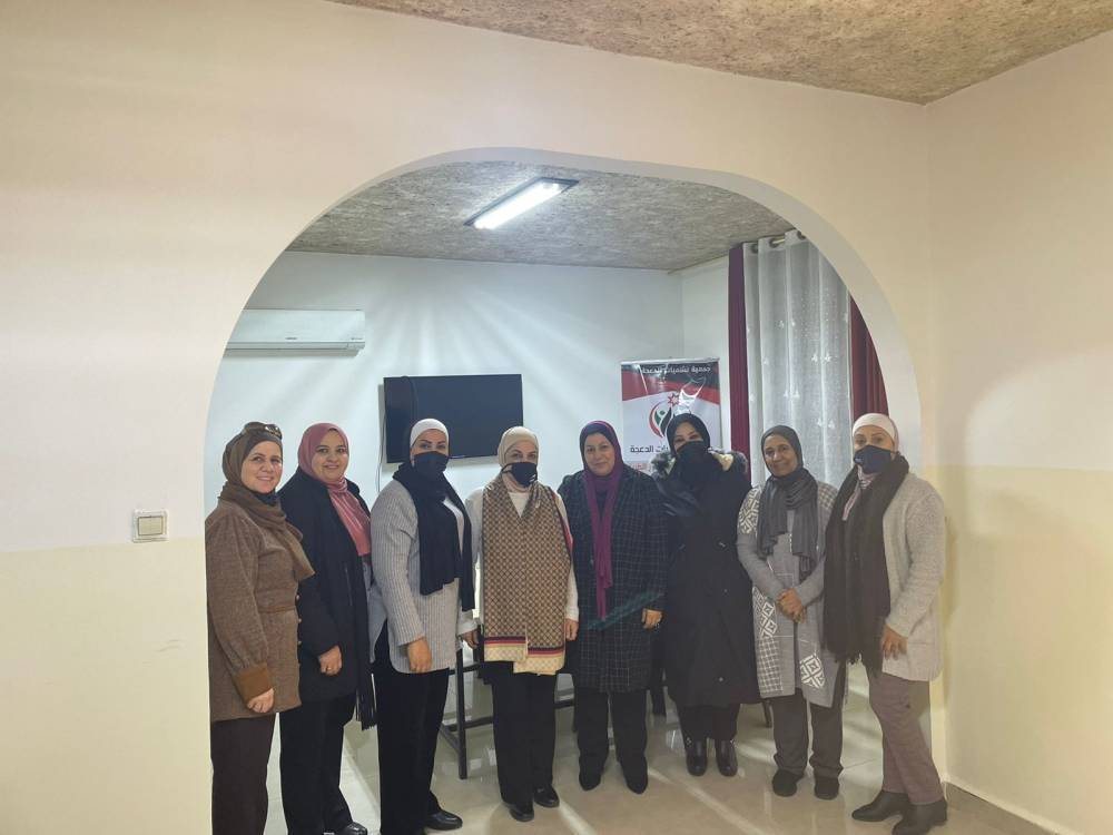 رئيسة الاتحاد النسائي الأردني العام تقوم بزيارة ميدانية لجمعية النشميات بطبربور 