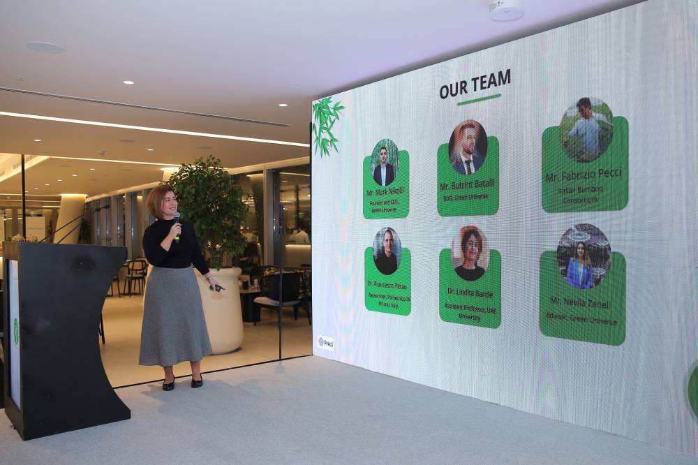 جرين يونيفرس الإيطالية تستعرض خطتها الطموحة لإماراتٍ خضراء وأكثر استدامة