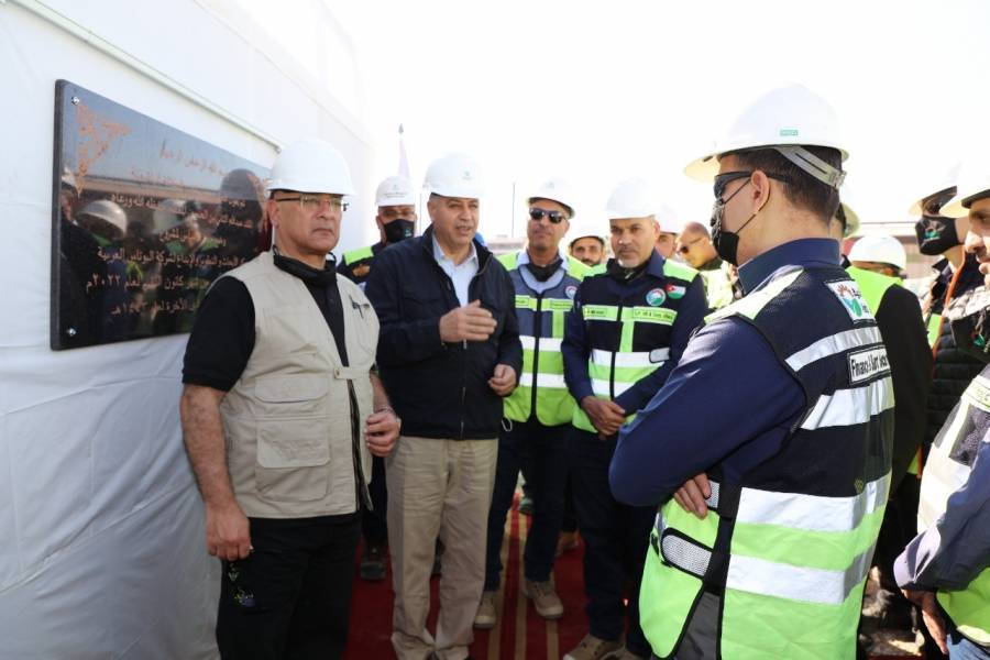 وضع حجر الأساس لمركز البحث والتطوير والابتكار لـ البوتاس العربية في منطقة غور الصافي