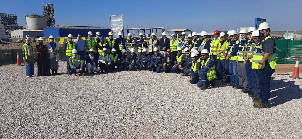 وضع حجر الأساس لمركز البحث والتطوير والابتكار لـ البوتاس العربية في منطقة غور الصافي