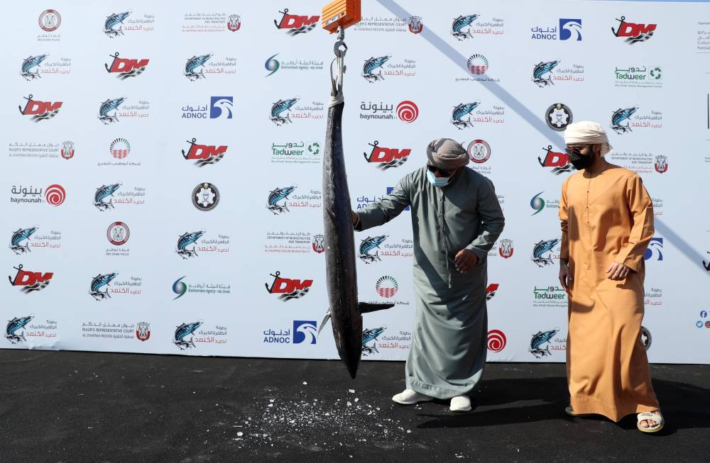 بطولة المغيرة ضمن بطولة الظفرة الكبرى لصيد الكنعد تسجل 434 مشارك