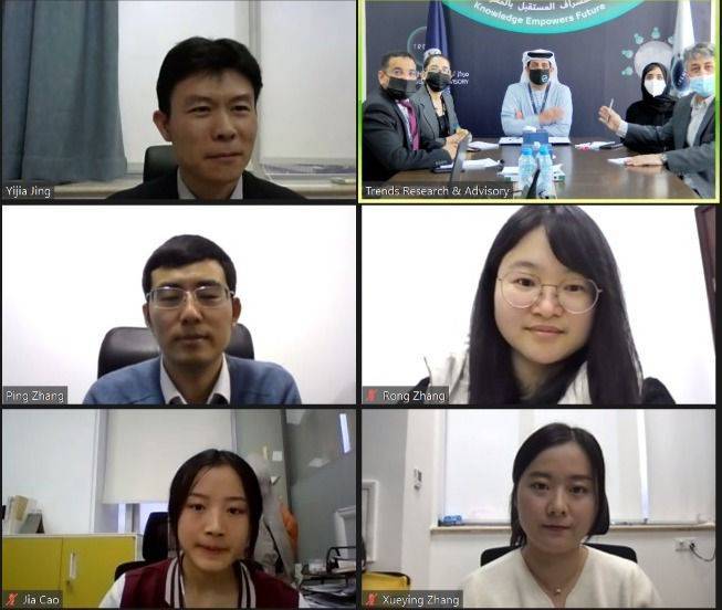  تریندز یوقع اتفاقیة تعاون بحثي مع معھد  السیاسات الدولیة العامة “IGPP - “جامعة فودان  الصینیة