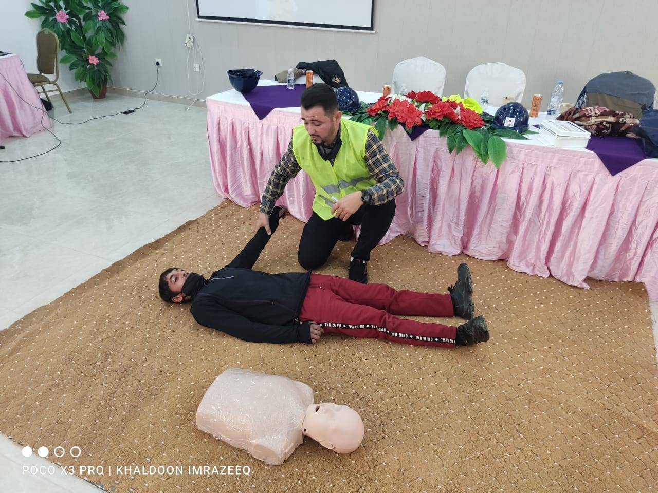 إطلاق مبادرة صحتك بتهمنا في معاهد التدريب بالشمال  