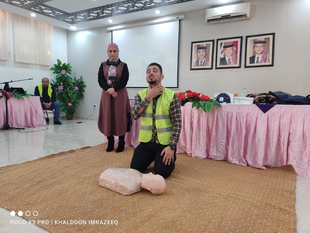 إطلاق مبادرة صحتك بتهمنا في معاهد التدريب بالشمال  