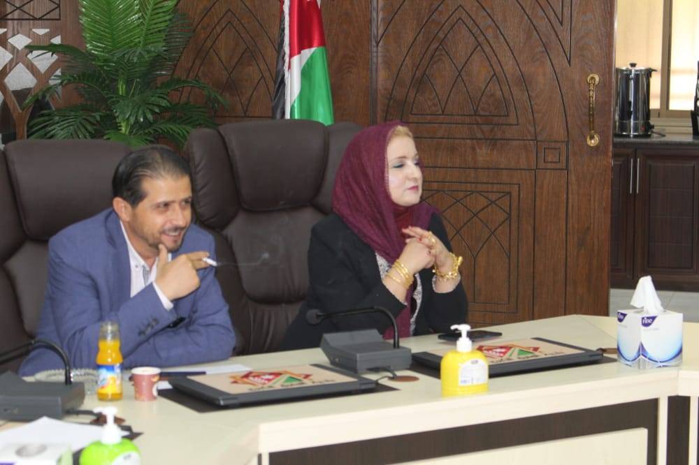 سهام الحوامدة رئيس قسم الاعلام والعلاقات العامة في بلدية المفرق الكبرى .. أيقونة متميزة 